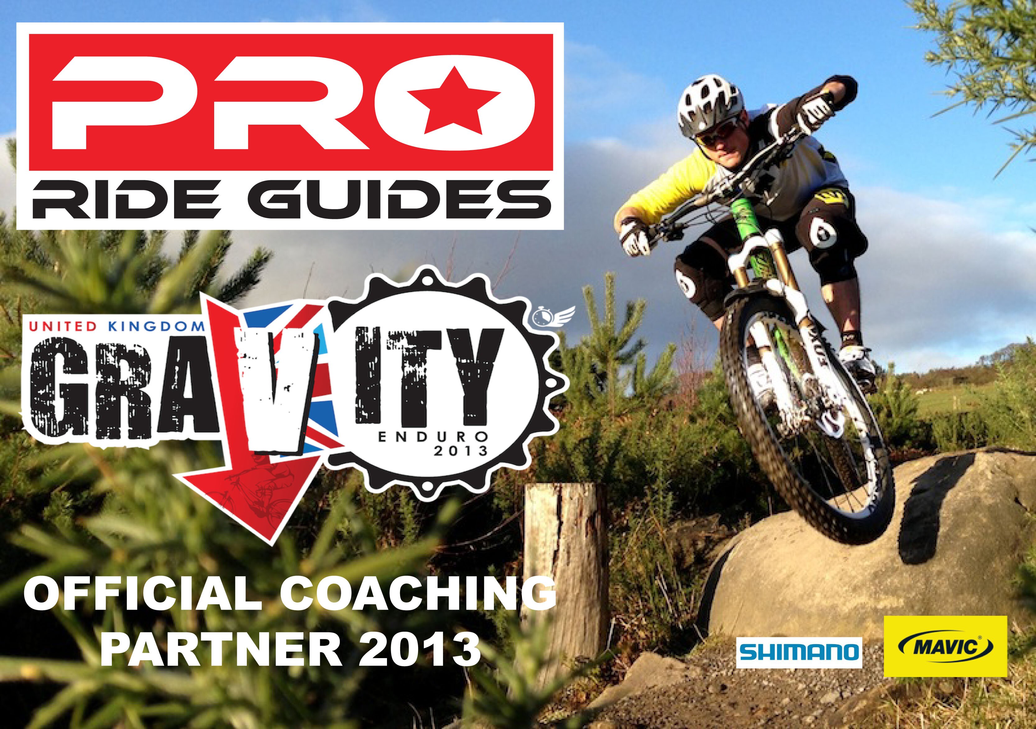 Pro Ride Guides official coaching partner for 2013